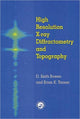 Book cover of: High Resolution X-Ray Diffractometry And Topography