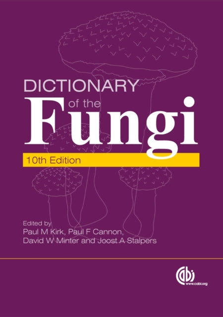 Book cover of: Dictionary of the Fungi. By: G. C. Ainsworth