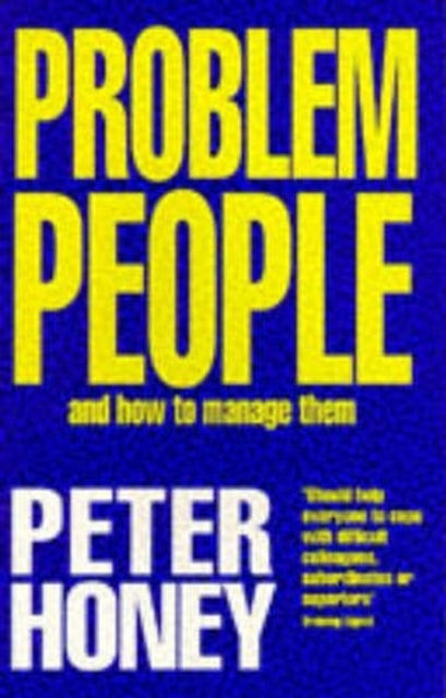 Book cover of: PROBLEM PEOPLE- HOW MANAGE THE