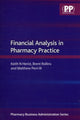 Book cover of: Financial Analysis in Pharmacy Practice