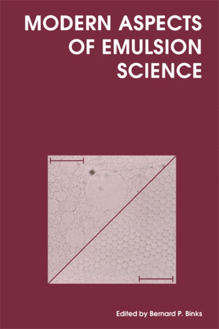 Book cover of: Modern Aspects of Emulsion Science. By: B. BINKS