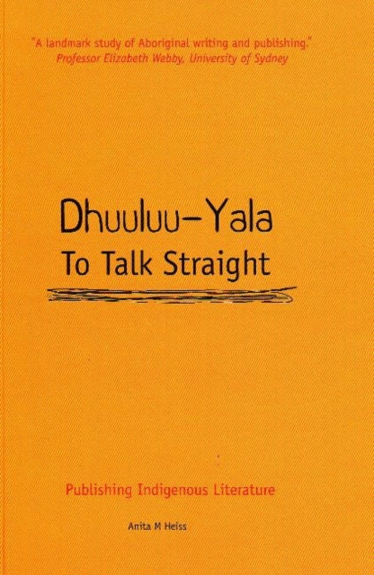 Book cover of: Dhuuluu-Yala - To Talk Straight