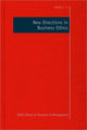 Book cover of: New Directions in Business Ethics. By: Andrew Crane