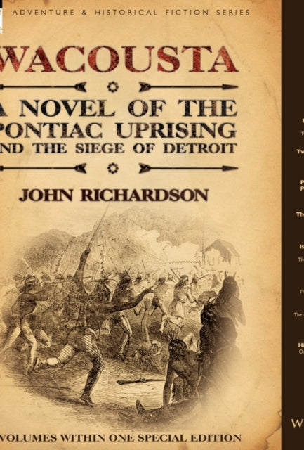 Book cover of: Wacousta. By: (John) Richardson