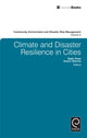 Book cover of: Climate and Disaster Resilience in Cities. By: Rajib Shaw