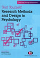 Book cover of: Test Yourself: Research Methods and Design in Psychology