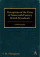 Book cover of: Perceptions of the Press in Nineteenth-Century British Periodicals. By: E. M. Palmegiano