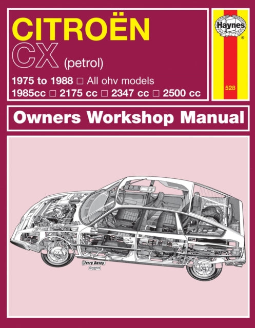 Book cover of: Citroen CX Petrol (75 - 88) Haynes Repair Manual