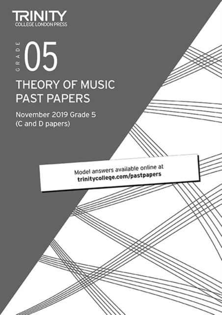 Book cover of: Trinity College London Theory Past Papers Nov 2019: Grade 5. By: Trinity College London