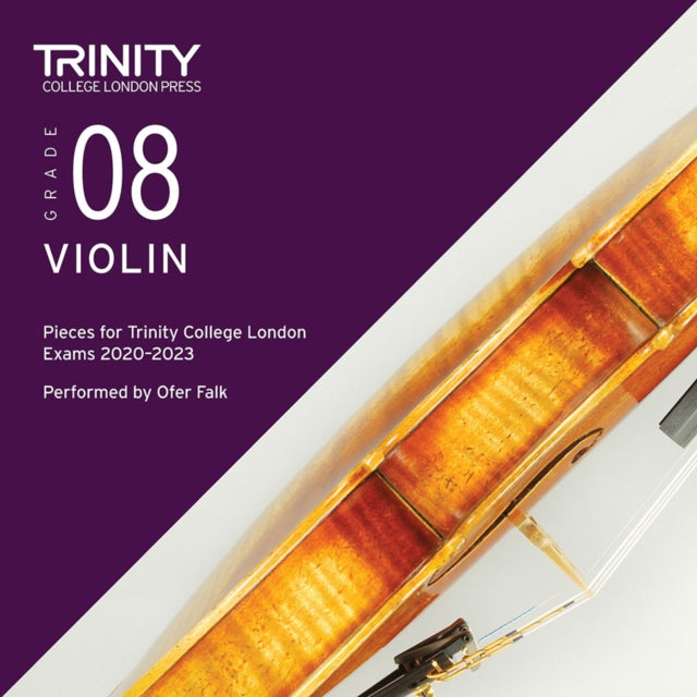 Book cover of: Trinity College London Violin Exam Pieces From 2020: Grade 8 CD. By: Trinity College London
