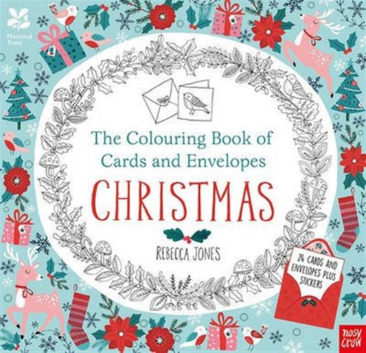 National Trust: The Colouring Book of Cards and Envelopes - Christmas 9780857637260 JONES, REBECCA