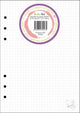 Book cover of: 25 Sheets Dodo A5 Squared/Clear 100GSM Clairfontaine-Style Ruled Paper PPRA5