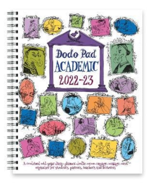 Book cover of: Dodo Pad Academic 2022-2023 Mid Year Desk Diary, Academic Year, Week to View