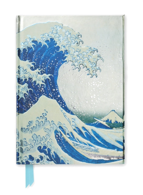 Book cover of: Hokusai: The Great Wave (Foiled Journal). By: Flame Tree Studio Staff