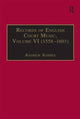 Book cover of: Records of English Court Music. By: Andrew Ashbee