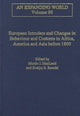 Book cover of: European Intruders and Changes in Behaviour and Customs in Africa, America and Asia before 1800