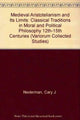 Book cover of: Medieval Aristotelianism and its Limits
