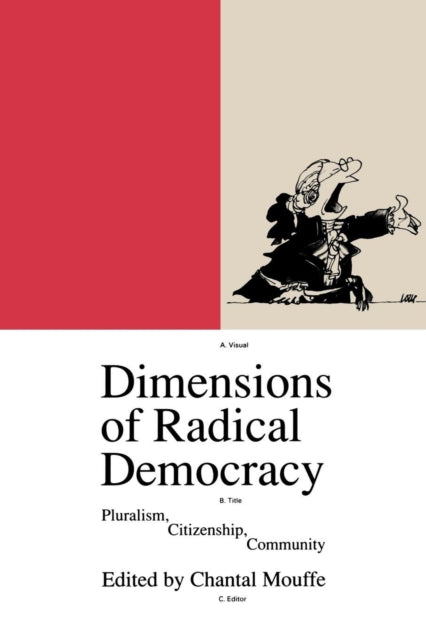 Book cover of: Dimensions of Radical Democracy. By: Chantal Mouffe