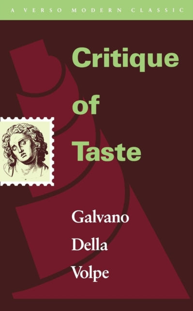 Book cover of: Critique of Taste