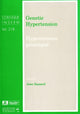 Book cover of: Genetic Hypertension. By: Jean Sassard