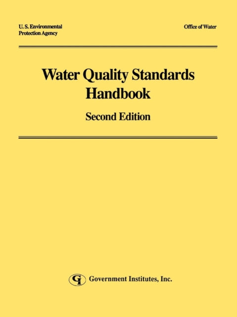 Book cover of: Water Quality Standards Handbook