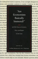 Book cover of: Are Economists Basically Immoral?. By: Paul T. Heyne