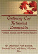 Book cover of: Continuing Care Retirement Communities. By: Ian A. Morrison
