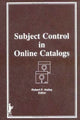 Book cover of: Subject Control in Online Catalogs
