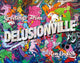 Book cover of: Greetings from Delusionville. By: Ron English