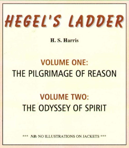Book cover of: Hegel's Ladder Volumes 1 & 2
