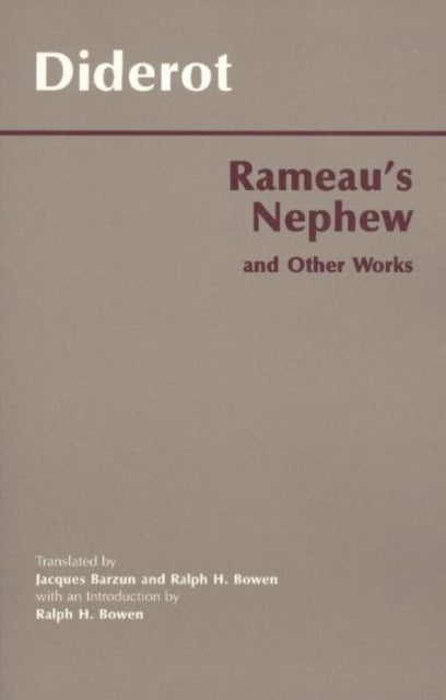 Book cover of: Rameau's Nephew, and Other Works