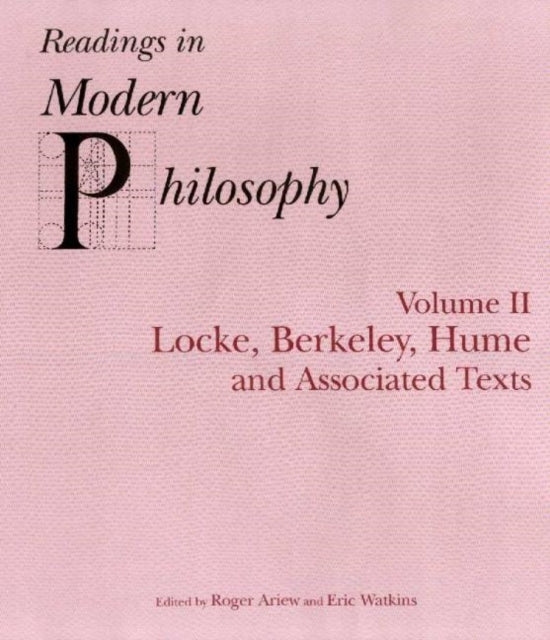 Book cover of: Readings In Modern Philosophy, Volume 2