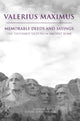 Book cover of: Memorable Deeds and Sayings