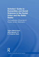 Book cover of: Scholars' Guide to Humanities and Social Sciences in the Soviet Union and the Baltic States. By: Mark H. Teeter
