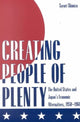 Book cover of: Creating People of Plenty. By: Sayuri Shimizu