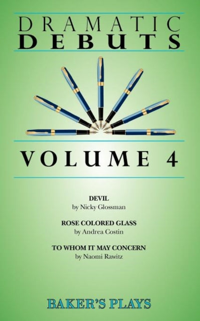 Book cover of: Dramatic Debuts Volume 4. By: Nicky Glossman