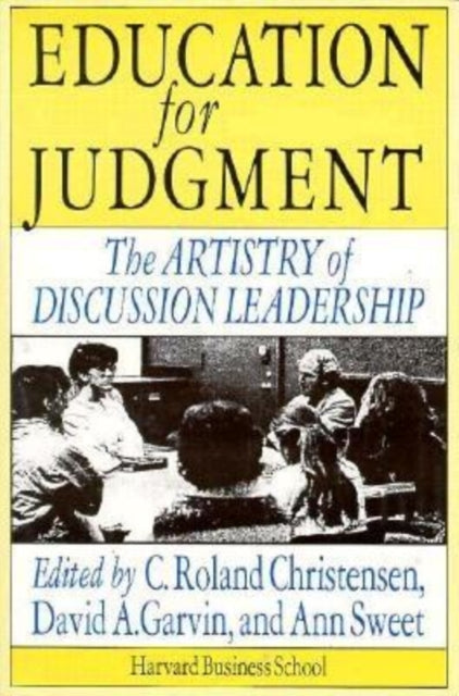 Book cover of: Education for Judgment. By: C. Roland Christensen