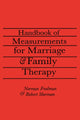 Book cover of: Handbook Of Measurements For Marriage And Family Therapy