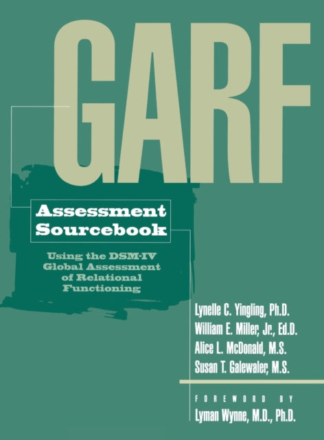 Book cover of: GARF Assessment Sourcebook