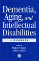 Book cover of: Dementia and Aging Adults with Intellectual Disabilities