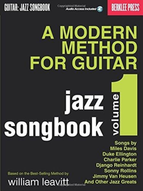 Book cover of: MODERN METHOD FOR GUITAR JAZZ SONGBOOK V. By: Larry Baione