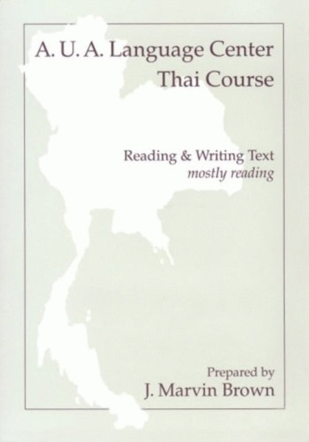 Book cover of: Thai Reading. By: J. Marvin Brown