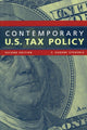 Book cover of: Contemporary U.S. Tax Policy. By: C. Eugene Steuerle