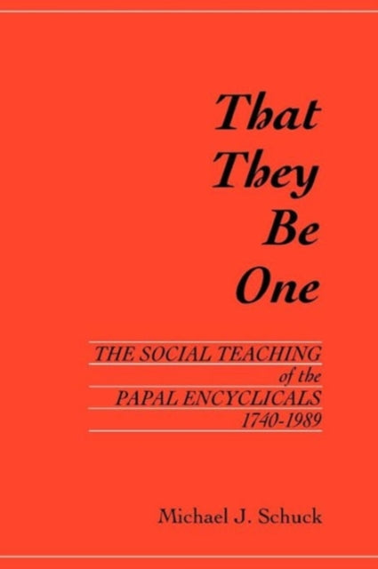 Book cover of: That They Be One