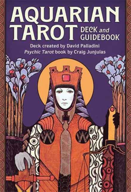 Book cover of: Aquarian Tarot Deck & Guidebook. By: Craig Junjulas