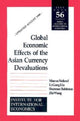 Book cover of: Global Economic Effects of the Asian Currency Devaluations. By: Li-Gang Liu