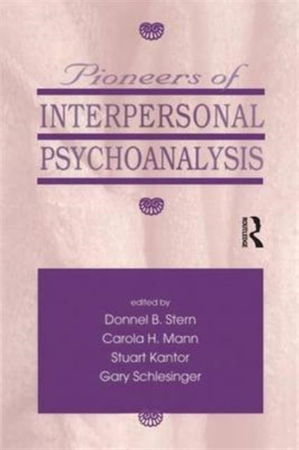 Book cover of: Pioneers of Interpersonal Psychoanalysis
