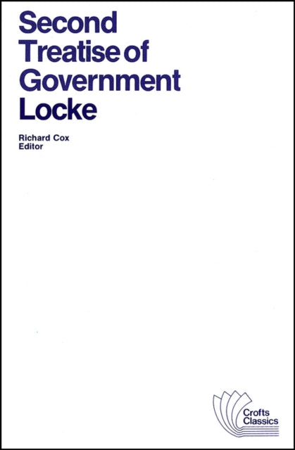 Book cover of: Second Treatise of Government
