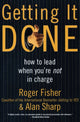 Book cover of: Getting It Done. By: Roger Drummer Fisher