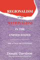 Book cover of: Regionalism and Nationalism in the United States